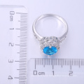 Fabricante de joyas anillo de diseño de lujo al por mayor Anillo de bodas de diamante China